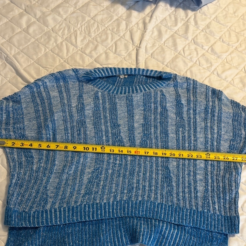 Anthropologie Pilcro Blue Women's Sweater - Picture 5 of 6